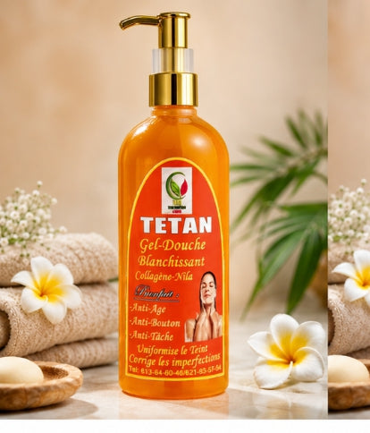 Gel douche Blanchissant