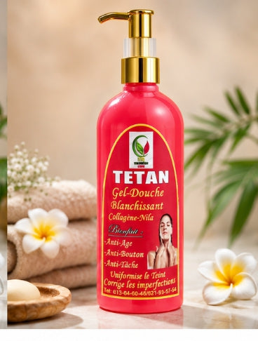 Gel douche Blanchissant