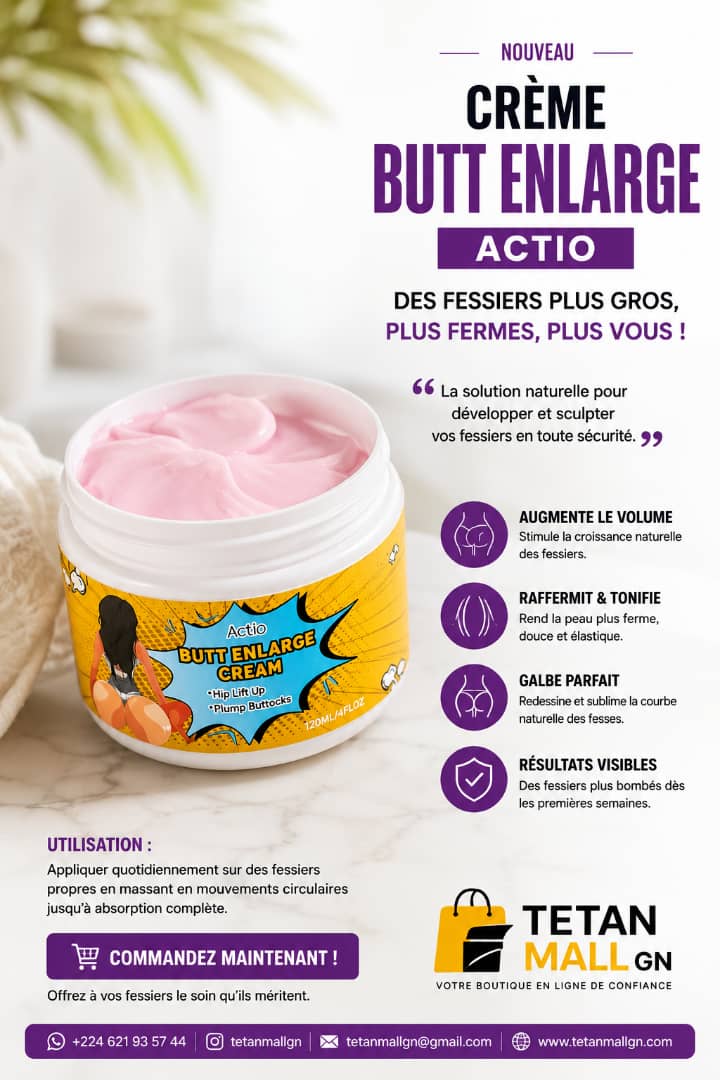 Soin Hydratant & Raffermissant pour les Fessiers