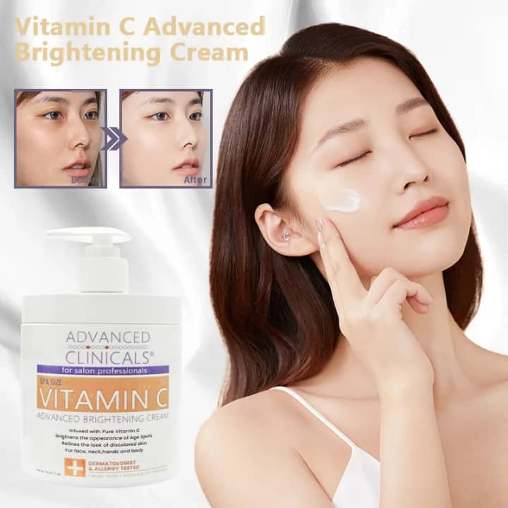 Crème Corporelle Vitamine C – Hydratante & Éclat Naturel