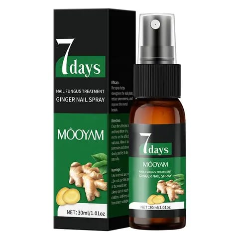 Spray Soin des Ongles au Gingembre – Solution Nourrissante pour des Ongles Plus Sains et Soignés